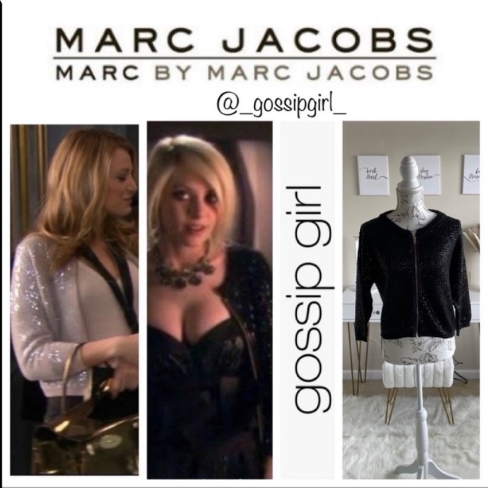 SOLD! ASO Gossip Girl (Jenny Humphrey) Sequin Etta Cardigan.